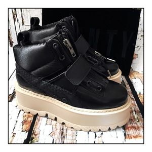 Fenty X Rihanna Sneaker Strap Platform Boots